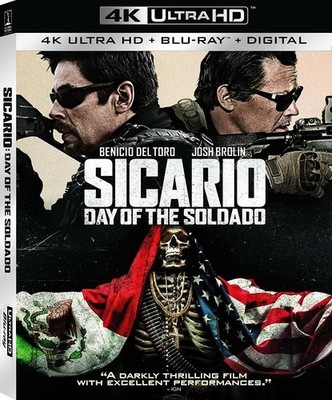 Sicario: Day of the Soldado [New 4K UHD Blu-ray] With Blu-Ray, 4K Mastering, D