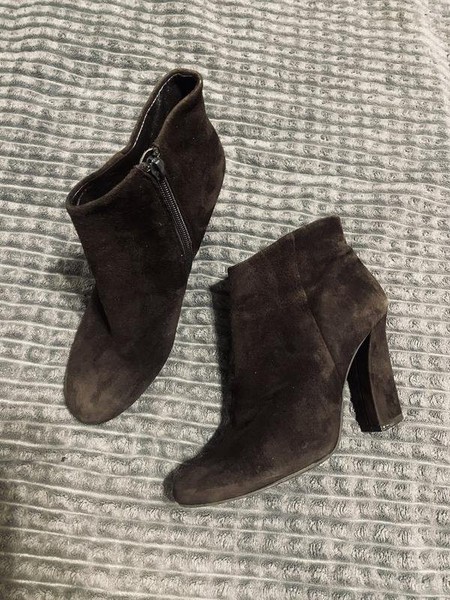 Women Carlo Pazolini Boots Brown Suede 36 #111K