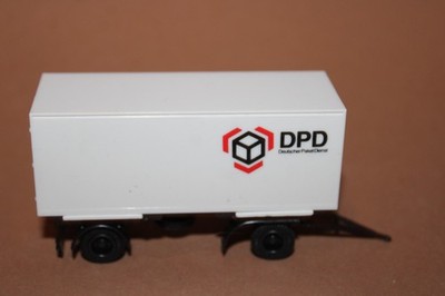Herpa 1:87   LKW Wechsel Koffer  Anhänger DPD  ohne OVP