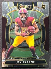 2025 Panini Select Jaylin Lane #89 Concourse RC Commanders