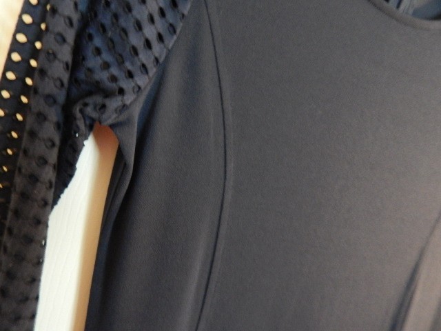 Michael Kors Women's Navy 3/4 Eyelet Sleeve Dress (M) thumbnail 8