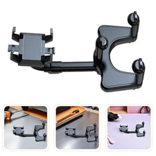 2 Pcs Vehicle Cell Phone Holder Adjustable Rearview Mobile Mount for Car
