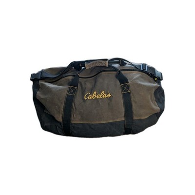 Cabela s Large 125L Duffel Bag Heavy Duty Canvas Travel Hunting Gear Bag