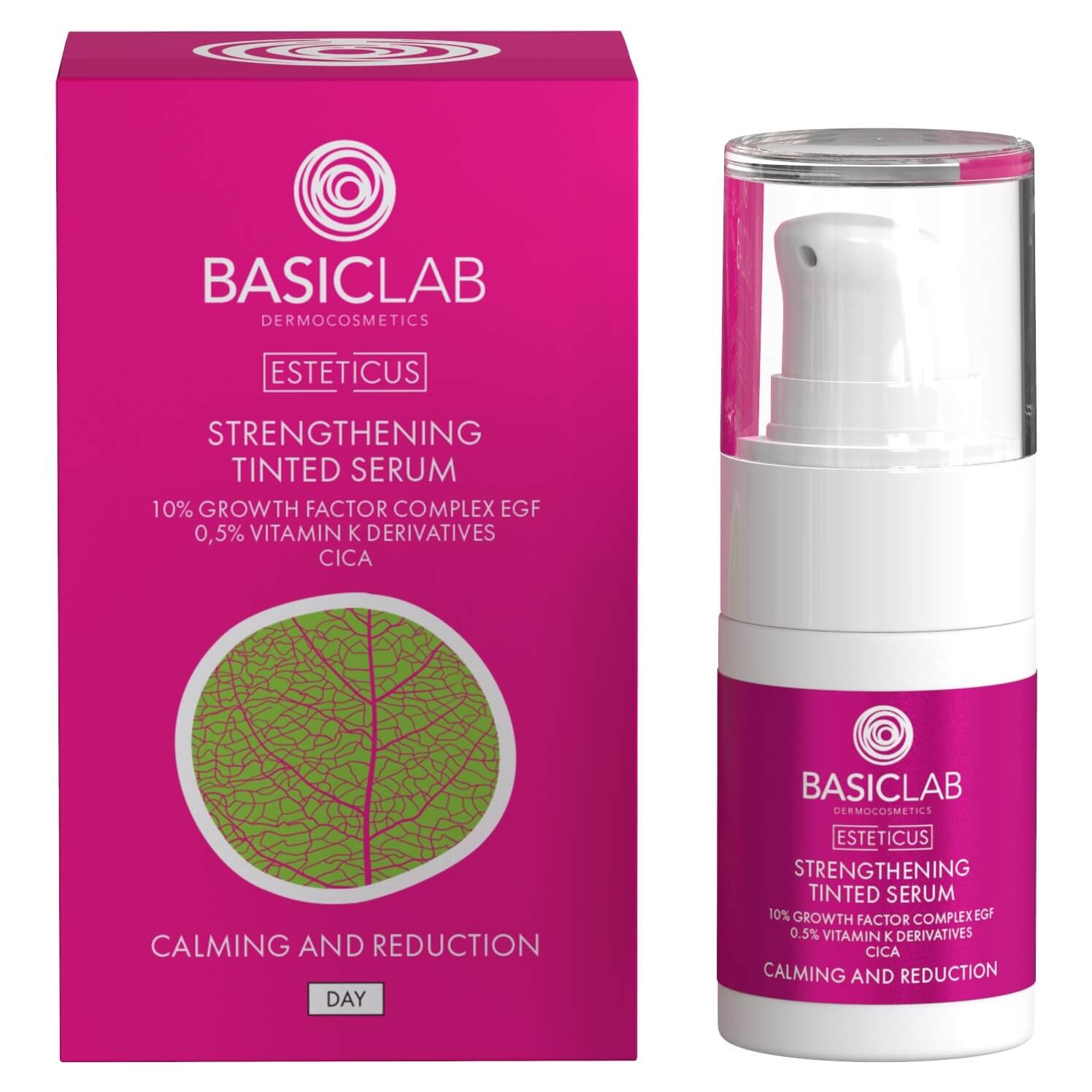 BasicLab Strengthening Toning Serum Capillary Skin Reduction 15ml