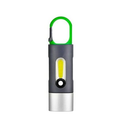 Schlüsselanhänger Taschenlampe 4 Modi verstellbares Licht für Outdoor Freizei