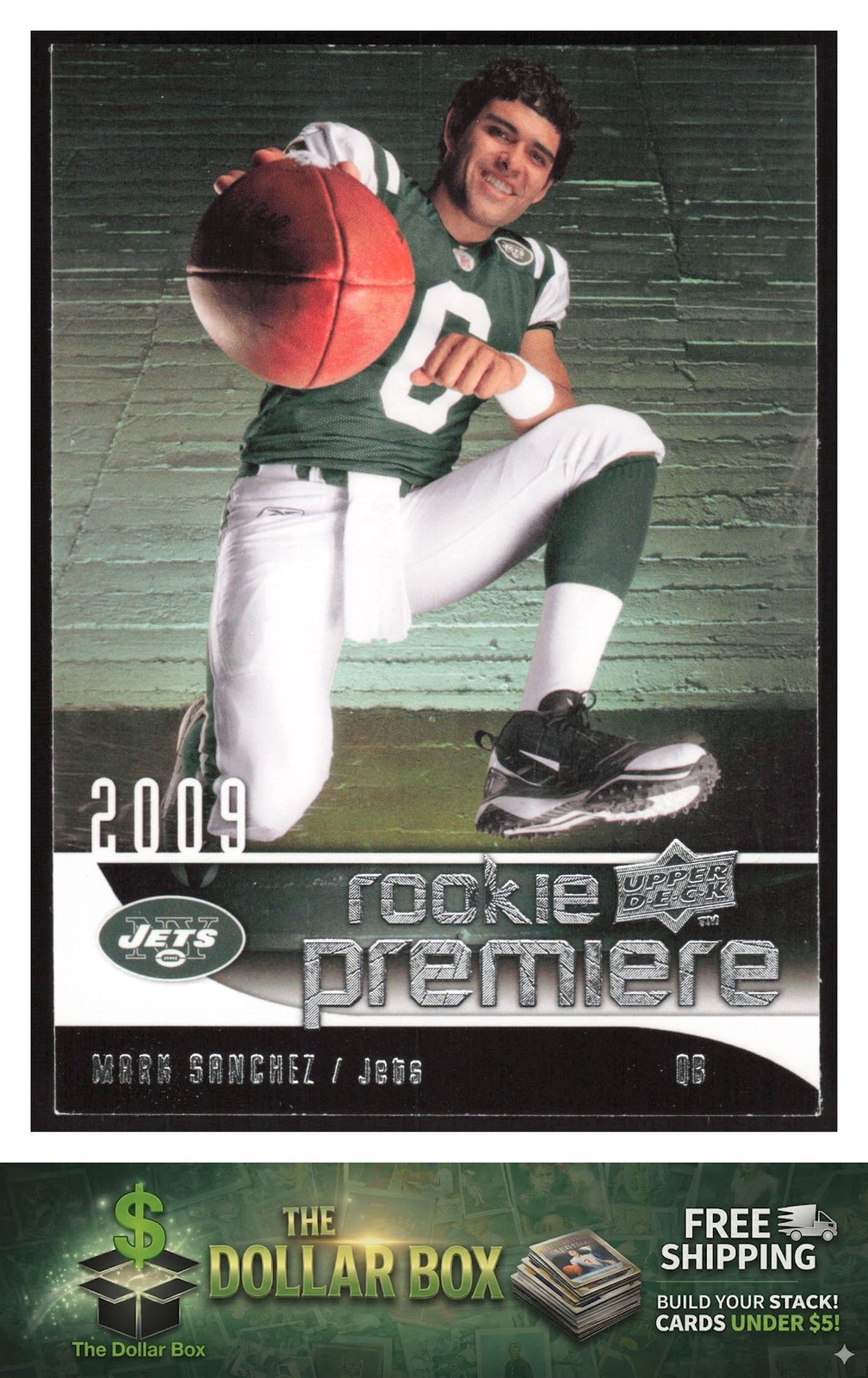 2009 Rookie Premiere Box Set #18 Mark Sanchez RC - New York Jets