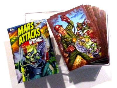Mars Attacks Uprising Complete Scorched Earth Parallel Base Set +Story so far st