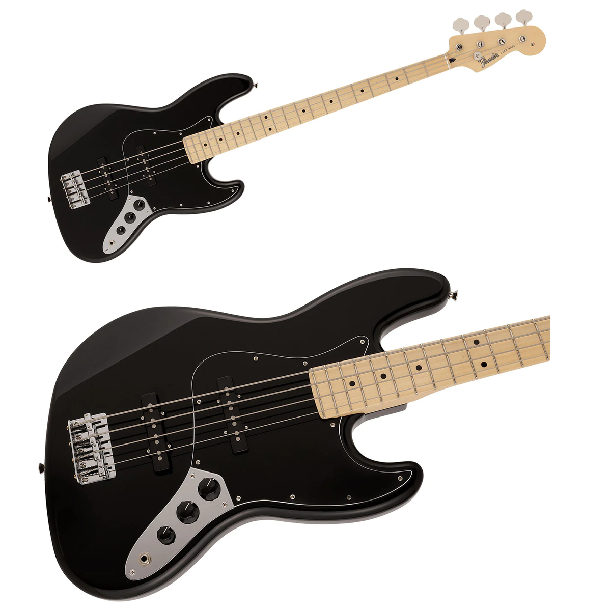 Fender Made in Japan Hybrid II Series Jazz Bass Black Fender Made in Japan Hybrid II Series Jazz Bass Black