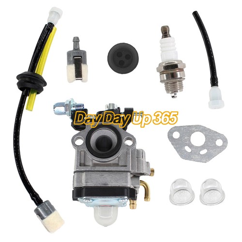 Kit de carburador de carburador para línea de combustible recortadora de cuerda John Deere 19,8cc t105s ut15150 - Imagen 2 de 6