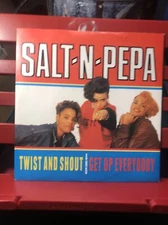Salt-N-Pepa “Twist and Shout”/“Get up Everybody” ffrr FFR 16 UK 7” 45rpm NM 1988