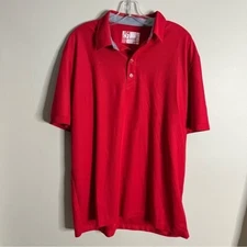 Oobe Chick-fil-a Team Style Men's Size XL Short Sleeve Red Polo Shirt