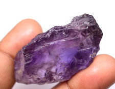 100% Natural Purple African Amethyst 178.20CT Certified Untreated Specimen Rough