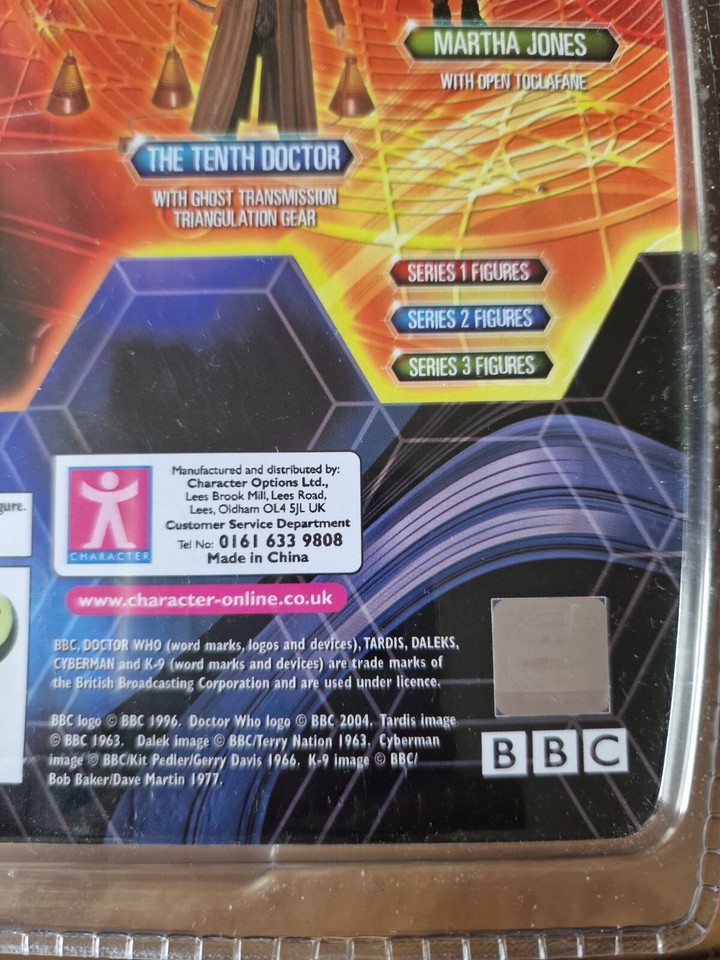 DOCTOR WHO SERIES 1 CAPTAIN JACK HARKNESS & CAP ACTION FIGURE 9TH DR