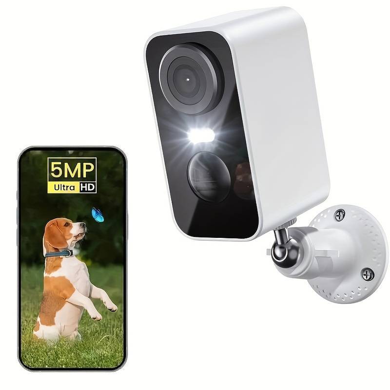 Security Cameras Wireless Outdoor, Battery Powered 3K Color Night Vision, 2.4Ghz