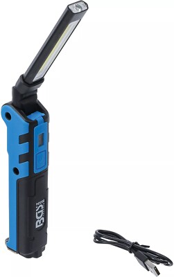 BGS  Akku-Knicklampe Werkstattlampe Arbeitsleuchte Handlampe  COB-LED 5 W