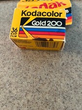 Vintage Kodak Kodacolor 36 Exposure 35mm Film Gold 200 Expired 02/1992 Sealed