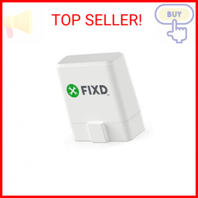 FIXD Bluetooth OBD2 Scanner for Car - Car Code Readers & Scan Tools for iPhone &
