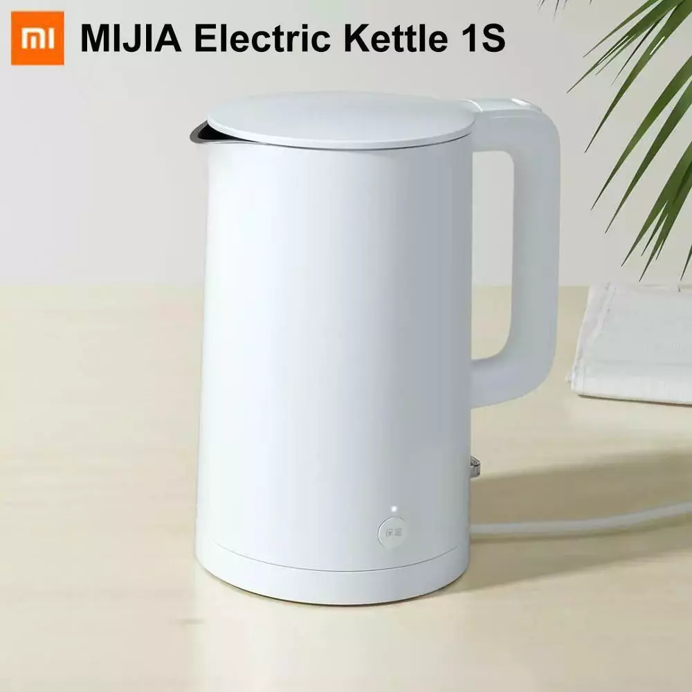 1.7L European Electric Kettle Auto Shut-off 220V/1800W Fast