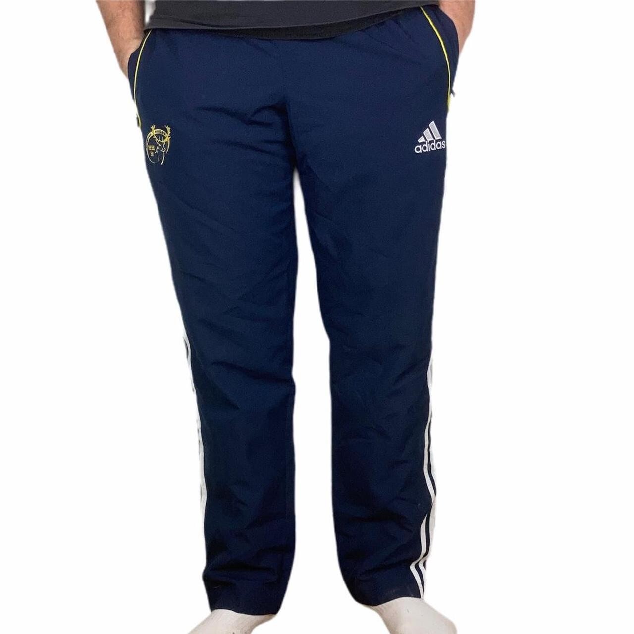 Munster Rugby Adidas Tracksuit Bottoms Navy Blue Size Men's M eBay