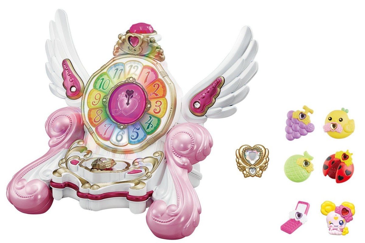 precure出品 Hug! Pretty Cure PreCure Mirai Pad & Memorial Cure Clock Set