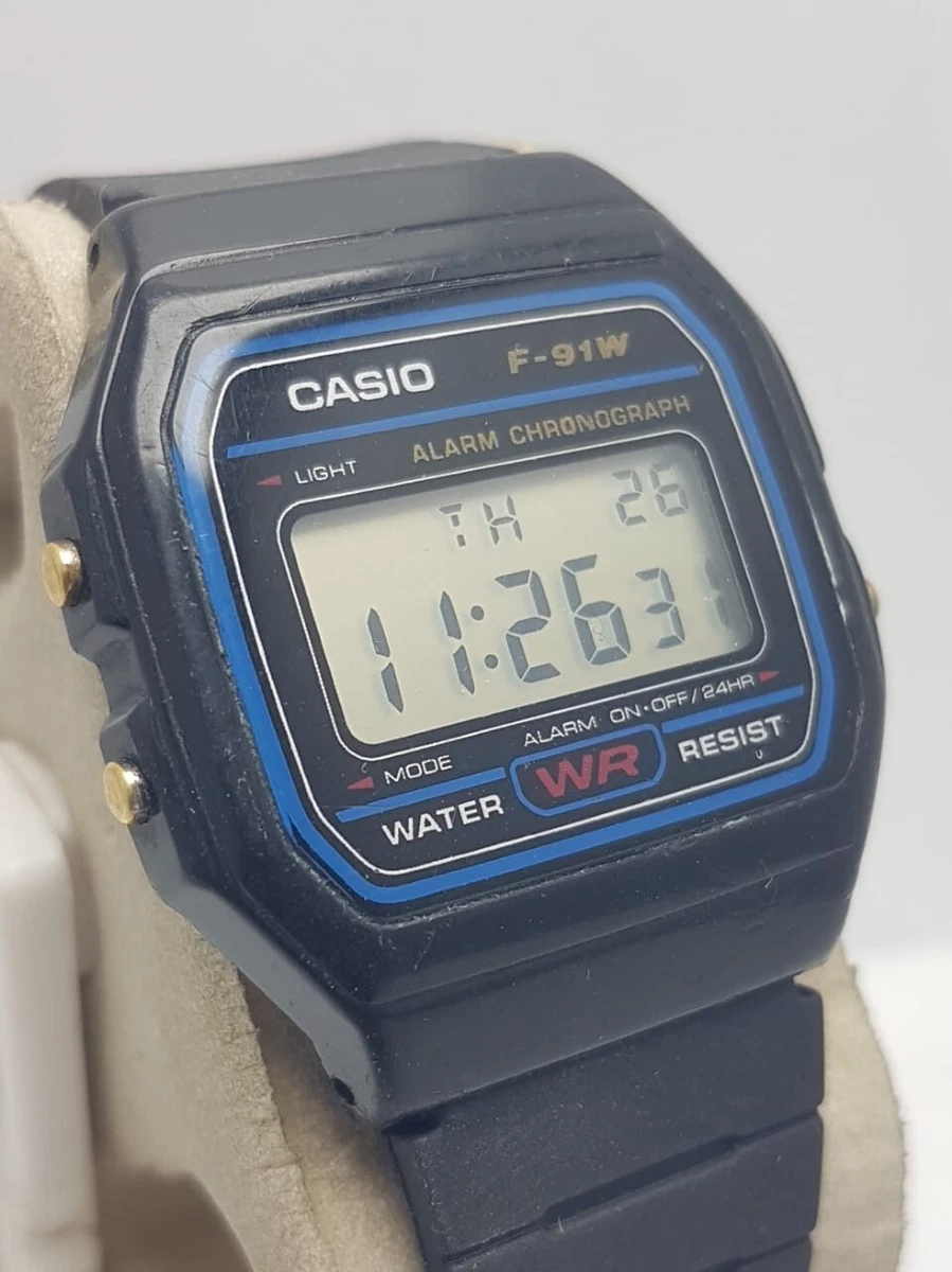 Casio F-91W Classic Digital Chronograph Alarm Watch 593