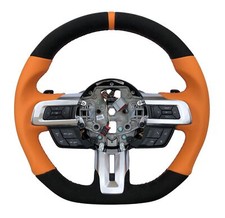 Lenkrad für Ford Mustang VI 6 Lederlenkrad Leder Tuning 50-2909