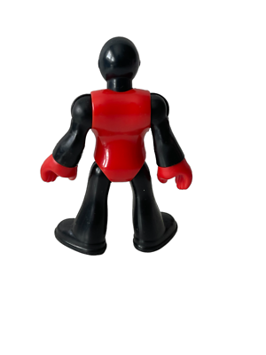 Imaginext Red & Black Ninja Warrior Man Boy Figure | eBay