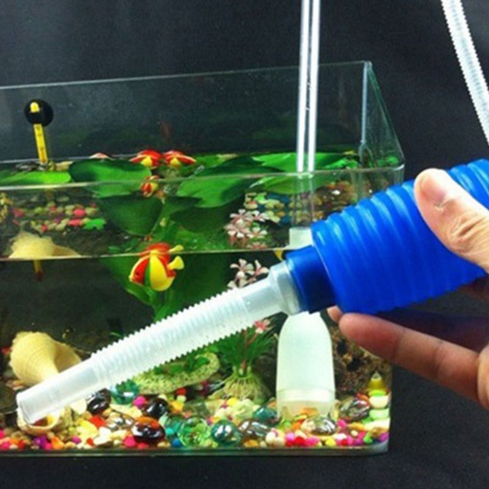 AQUARIUM SIPHON CLEANER PUMP FISH TANK POND MARINE REEF VACUUM GRAVEL