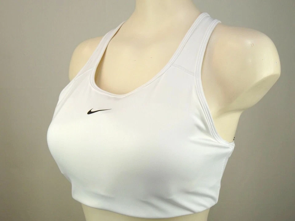 Sujetador deportivo Nike BV3636-100# para mujer soporte medio 1 pieza sin cables talla L de EE. UU. Foto 2 de 4