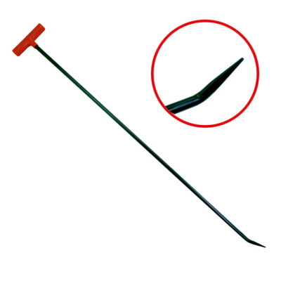 Pdr Tools T Handle Pointed Long Rod Car Paintless Dent Repair  1 Pcs Hook