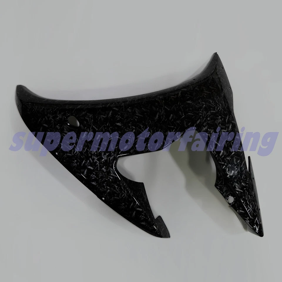 Kit de carenado de fibra de carbono forjado para Yamaha YZF R6 2003-2004/R6S 2006-2009 negro Foto 3 de 4