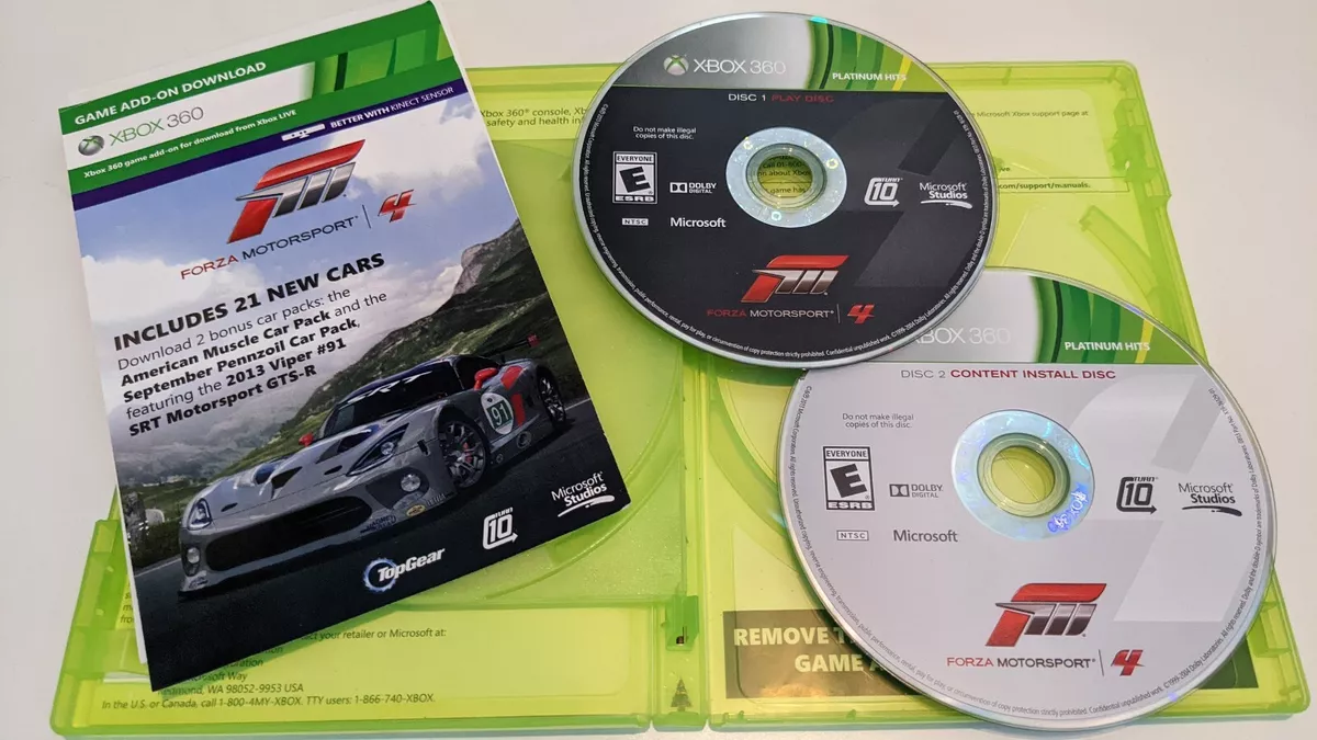 Forza Motorsport 4. XBOX 360. CIB