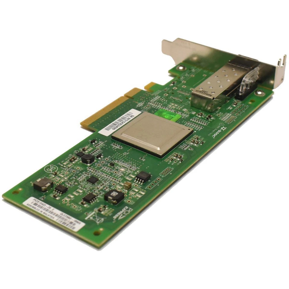 Dell FC Single Port 8Gb PCIe x8 Network Adapter 0W62DW QLogic QLE2560L LP + SFP - Image 2 of 3