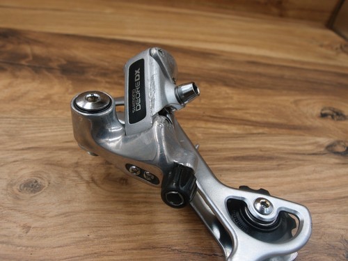 1991 rear derailleur Shimano Deore DX RD-M650 VIA Japan long cage 7 speed - Picture 9 of 9