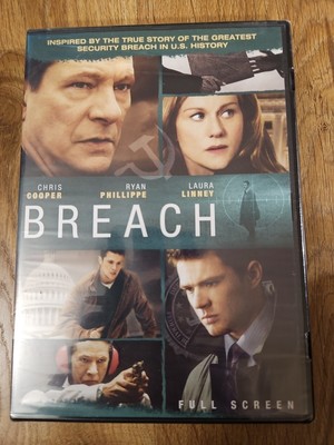 BREACH - Chris Cooper FULL SCREEN DVD NEW/SEALED