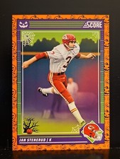 2024 Score Orange Pumpkin #143 Jan Stenerud HOF CHIEFS 