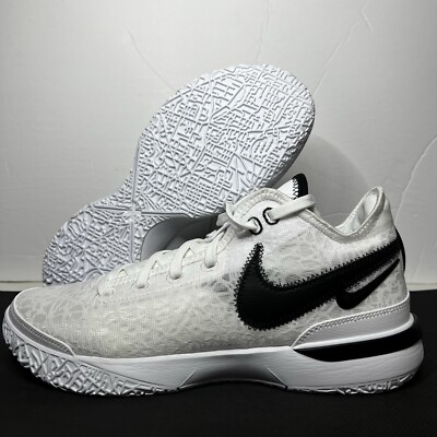Size 10 - Nike Zoom LeBron NXXT Gen TB Promo White Black for  display picture 3