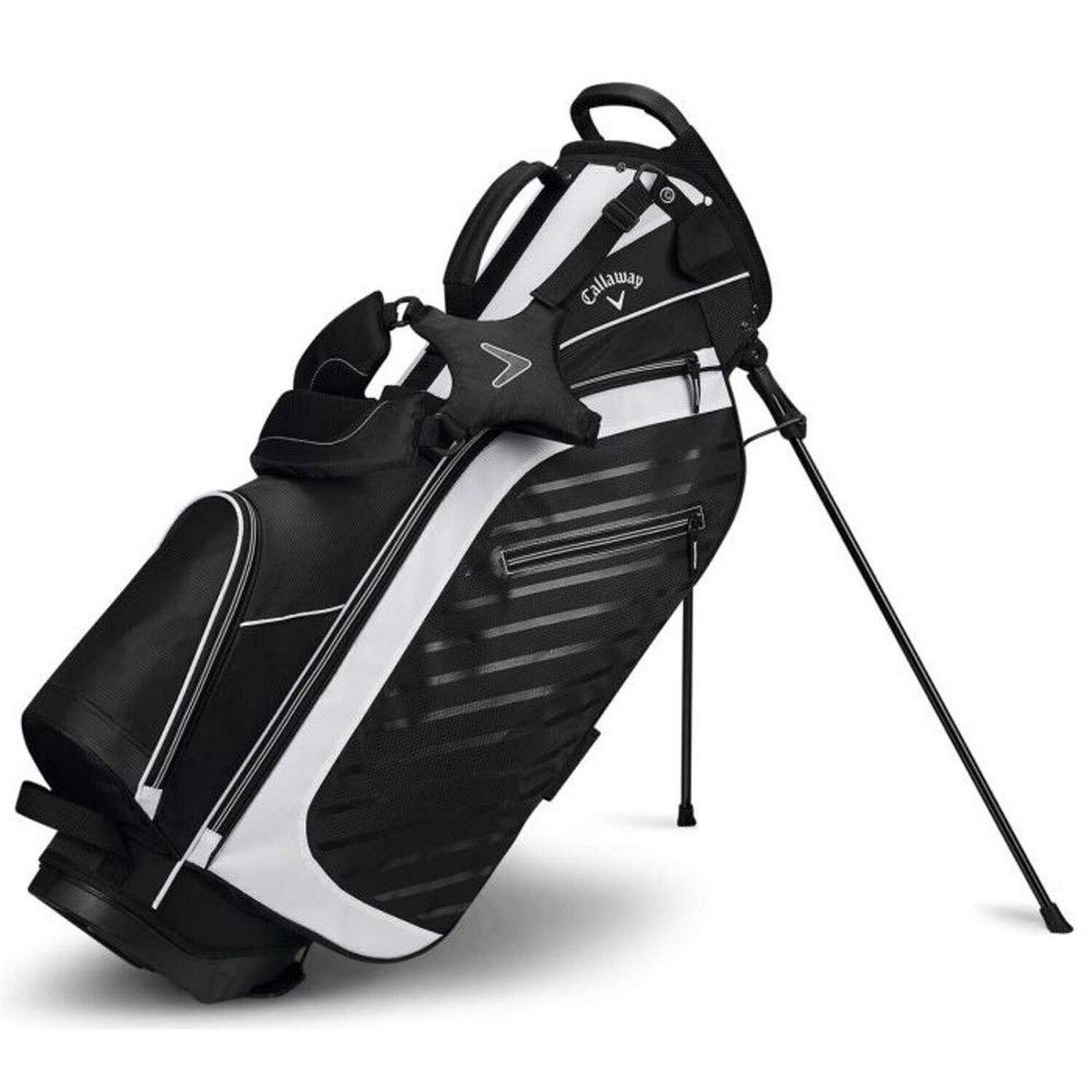 Callaway Golf Capital Stand Bag Black/White/Charcoal 190228067470