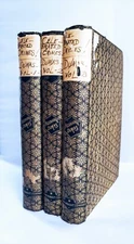 1896 Alexandre Dumas Celebrated Crimes Volumes 1, 2 &3 Knight Company Book Set