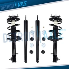 AWD Front Struts w/ Coil Spring Rear Shock Absorbers for 1996 - 2000 Toyota RAV4