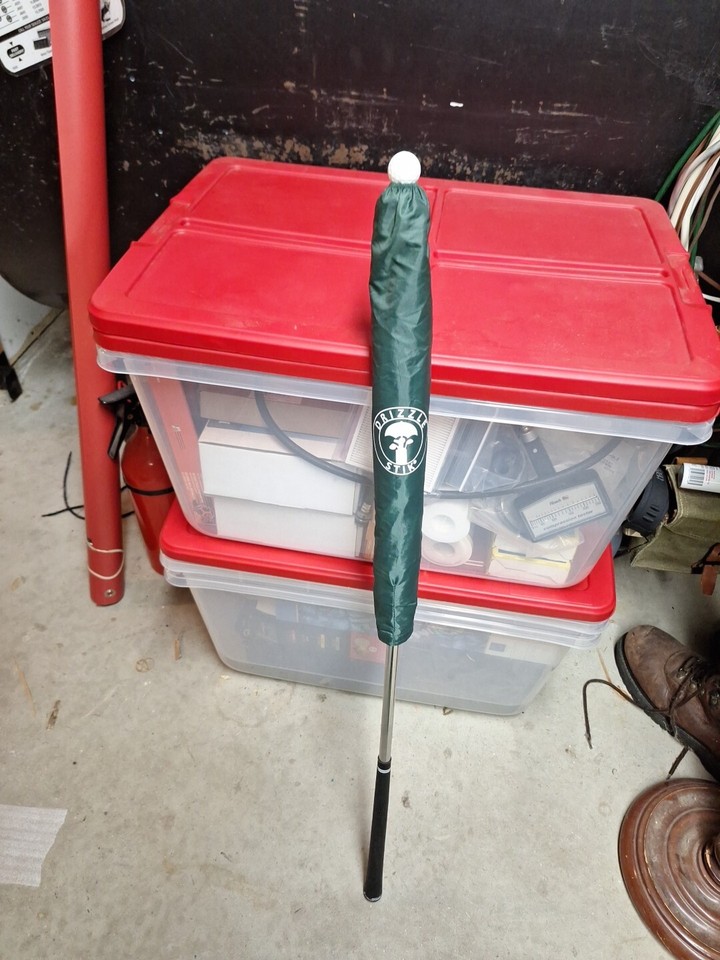 Drizzle Stik Golf Bag Umbrella Club Course Rain Cover Drizzle Stick eBay