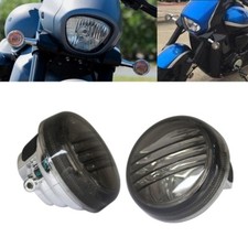 2PCS Turn Signal Blinker Smoke Lenses Cover For Suzuki Boulevard M109R C90 VL800