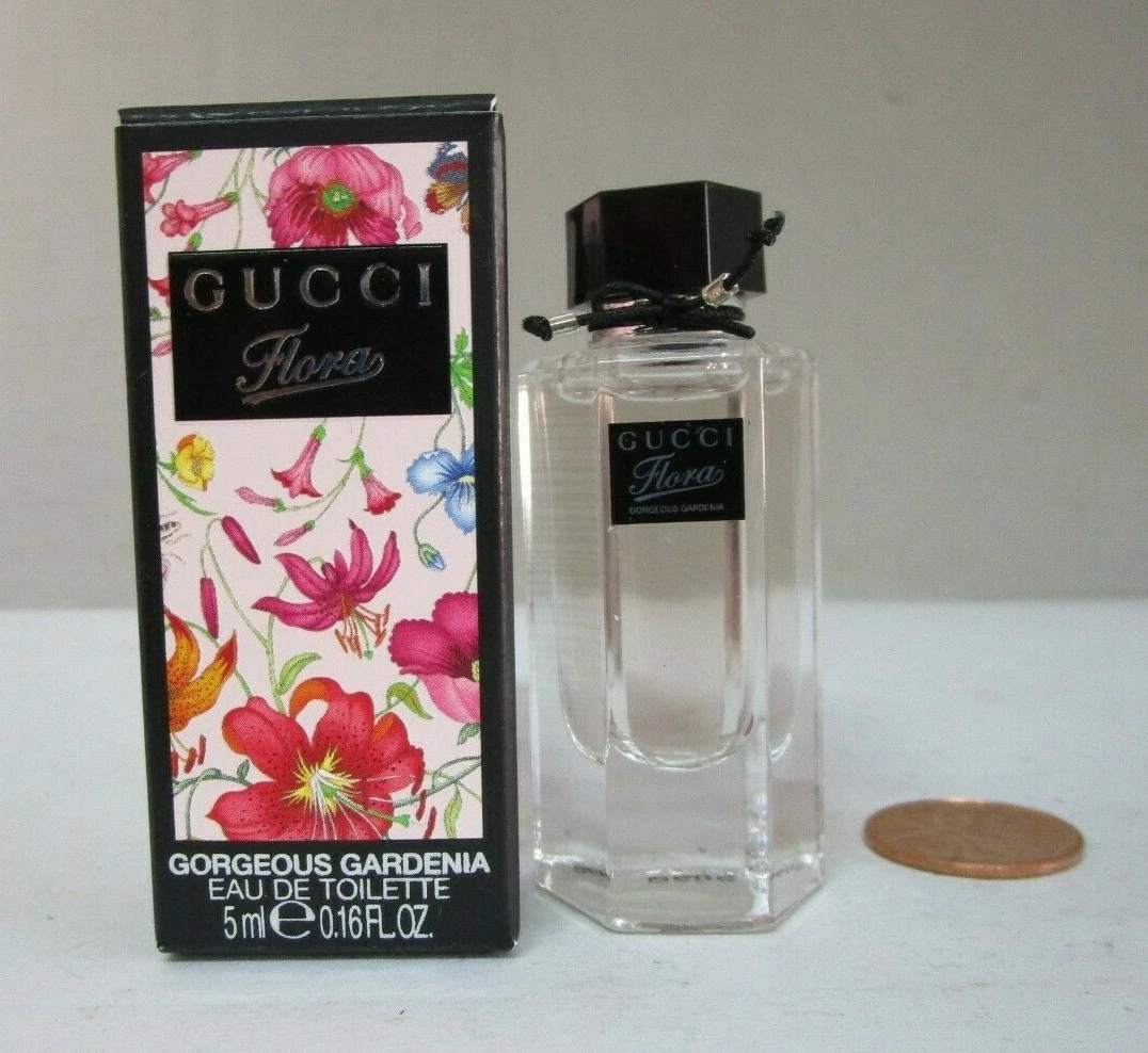 Gucci Flora Gorgeous Gardenia MINI Eau De Toilette Splash 0.16 oz