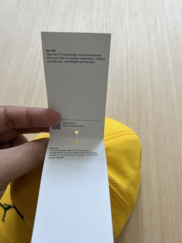 Nike Air Jordan Michigan Wolverines Football Team Issued Field Hat DC4568-728 - Picture 19 of 19