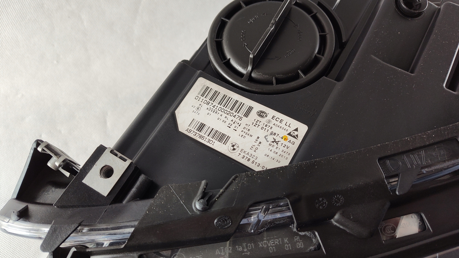 BMW F10 7378513 Xenon R links Frontscheinwerfer Scheinwerfer 