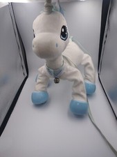 Peppy Pets Walking Unicorn Toy Horse Go Where You Go White Magical Bouncy