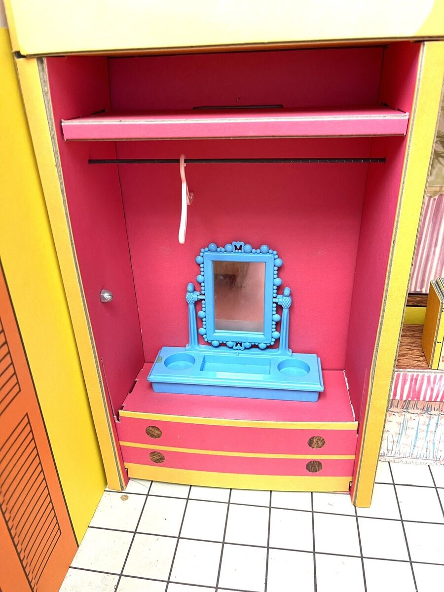 BARBIE'S DREAM HOUSE VINTAGE CARBOARD 1962 | eBay BARBIE'S DREAM HOUSE VINTAGE CARBOARD 1962 | eBay