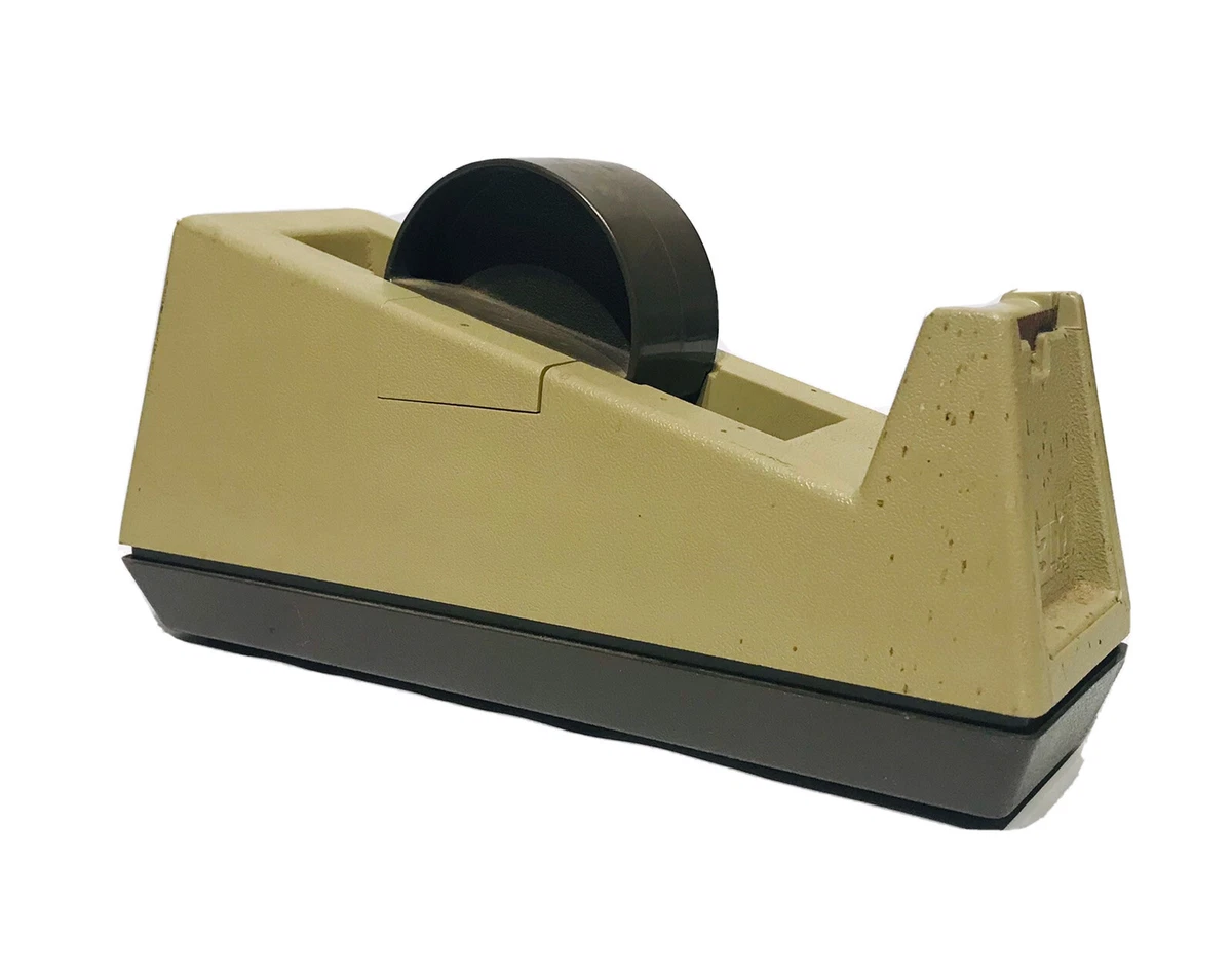 Vintage Scotch 3M C 25 Weighted Tape Dispenser Model 176 Heavy