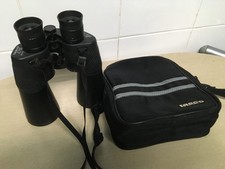 Vintage Tasco Binoculars With Carry Case & Straps