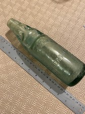 Royal Berkshire Mineral Water Company Vintage Glass Bottle Reading With Marble